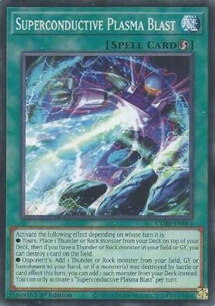 Superconductive Plasma Blast (CORI-EN063) Common / Short Print
