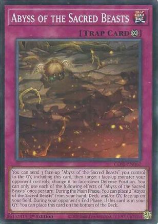 Abyss of the Sacred Beasts (CORI-EN067) Common / Short Print