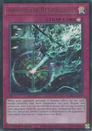 Annihilate Retroglight (CORI-EN079) Ultra Rare