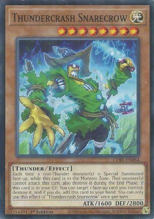 Thundercrash Snarecrow (CORI-EN084) Common / Short Print