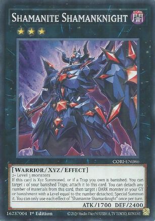 Shamanite Shamanknight (CORI-EN086) Common / Short Print