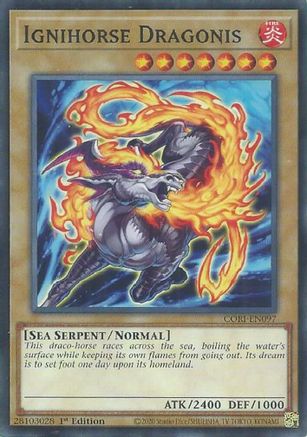 Ignihorse Dragonis (CORI-EN097) Common / Short Print