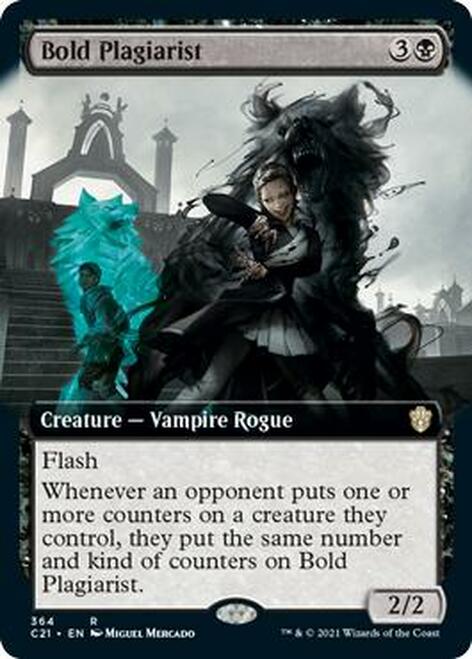 Bold Plagiarist (Extended Art) [Commander 2021] - Magic: The Gathering - Card Brawlers | Quebec | Canada |