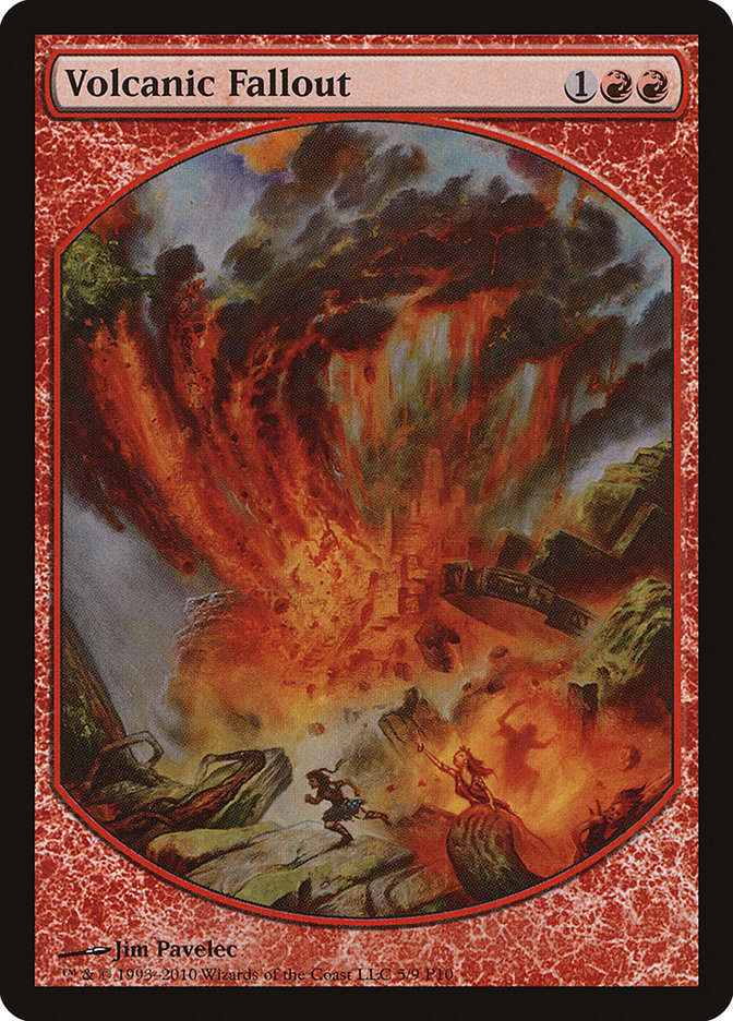 Volcanic Fallout [Magic Player Rewards 2010] - Magic: The Gathering - Card Brawlers | Quebec | Canada |