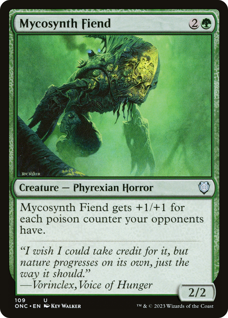 Mycosynth Fiend [Phyrexia: All Will Be One Commander] - Magic: The Gathering - Card Brawlers | Quebec | Canada |