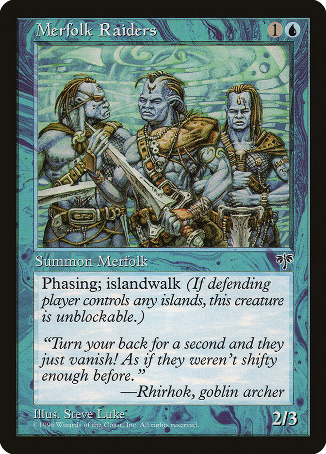 Merfolk Raiders [Mirage] - Magic: The Gathering - Card Brawlers | Quebec | Canada |