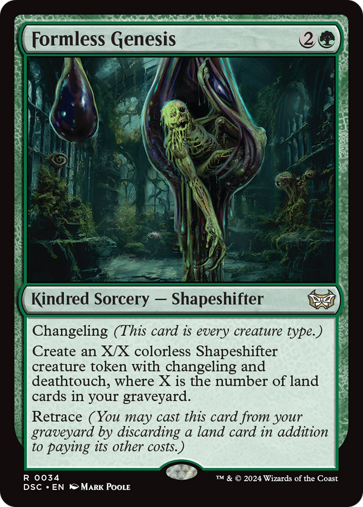 Formless Genesis [Duskmourn: House of Horror Commander] - Magic: The Gathering - Card Brawlers | Quebec | Canada |