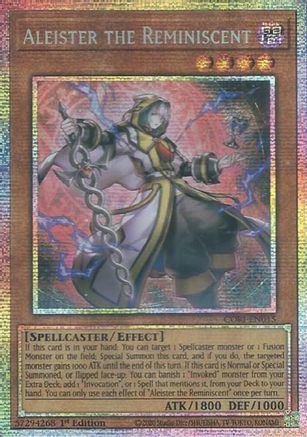 Aleister the Reminiscent (Starlight Rare) (CORI-EN015) Starlight Rare