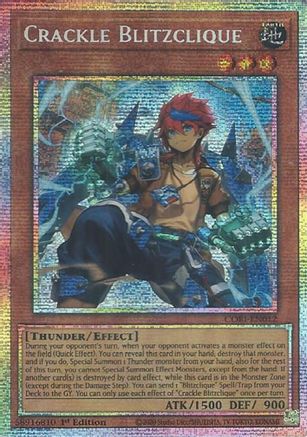 Crackle Blitzclique (Starlight Rare) (CORI-EN012) Starlight Rare