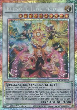 Elfnote June Pride (Starlight Rare) (CORI-EN035) Starlight Rare