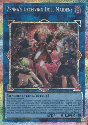 Zenna's Deceiving Doll Maidens (Starlight Rare) (CORI-EN043) Starlight Rare
