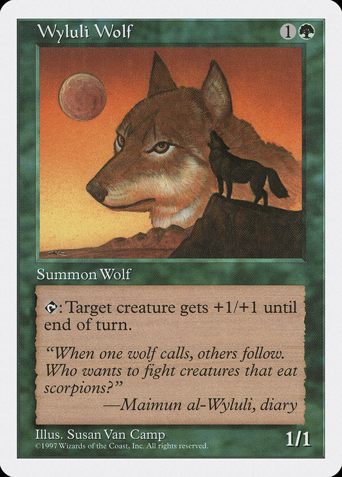 Wyluli Wolf [Fifth Edition] - Magic: The Gathering - Card Brawlers | Quebec | Canada |