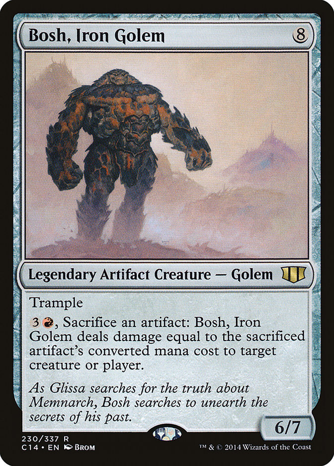 Bosh, Iron Golem [Commander 2014] - Magic: The Gathering - Card Brawlers | Quebec | Canada |