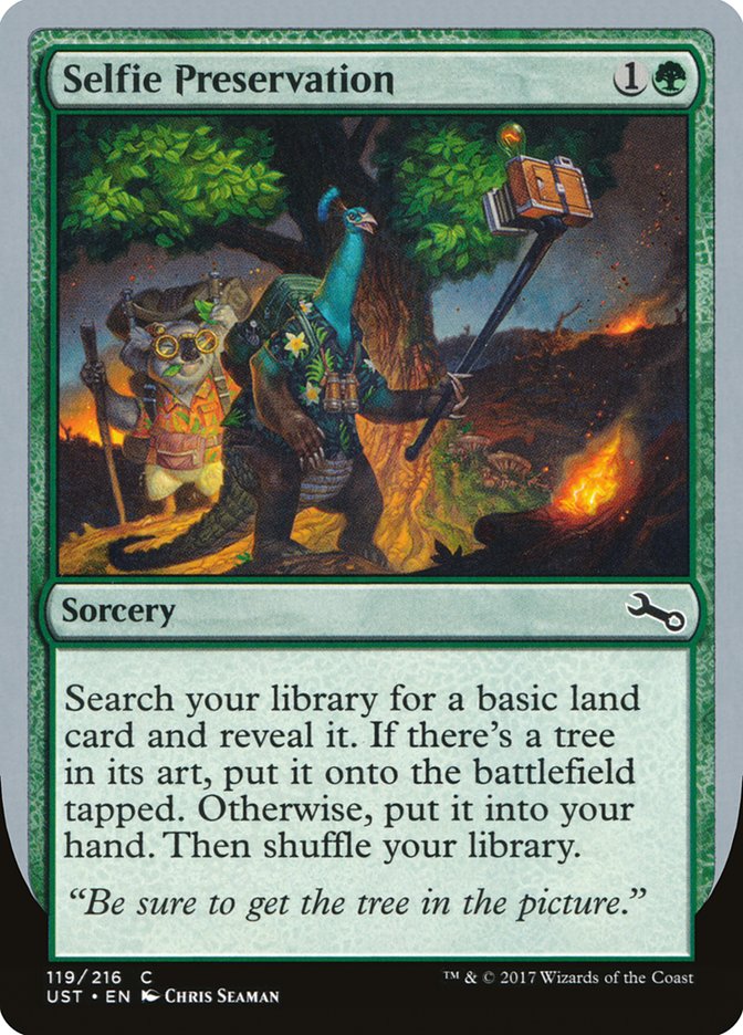 Selfie Preservation [Unstable] - Magic: The Gathering - Card Brawlers | Quebec | Canada |