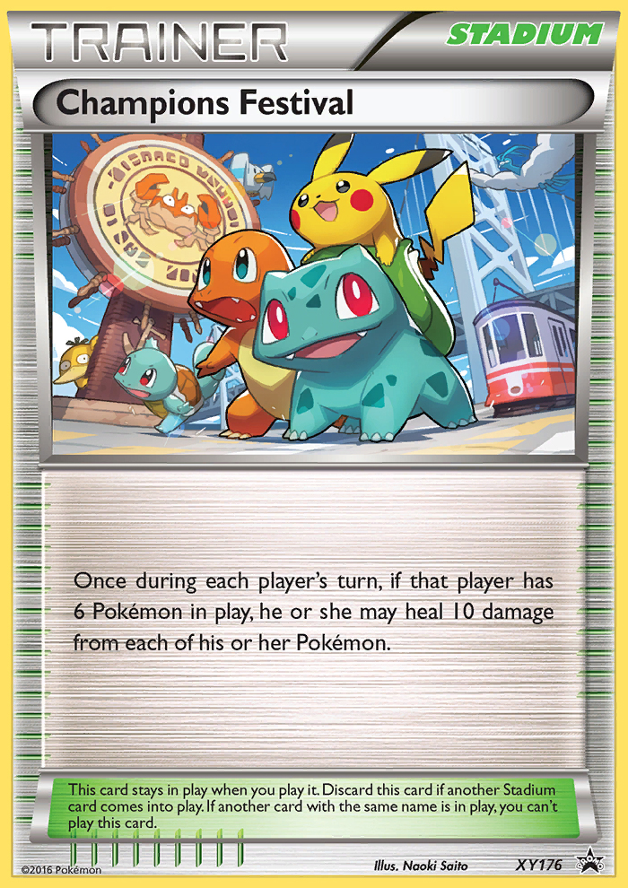 Champions Festival (XY176) [XY: Black Star Promos] - Pokémon - Card Brawlers | Quebec | Canada |