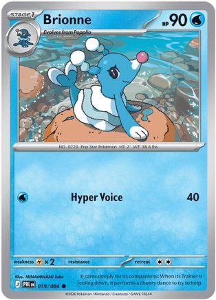 Brionne (019/null) - Reverse Holofoil [ME05 Pitch Black]