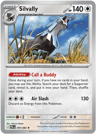 Silvally (070/084) - Reverse Holofoil [ME05 Pitch Black]