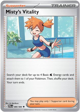 Misty's Vitality (080/084) [ME05 Pitch Black]