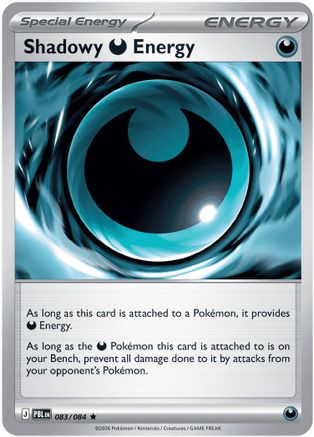 Shadowy Darkness Energy (083/null) - Reverse Holofoil [ME05 Pitch Black]