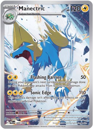Manectric (089/084) - Holofoil [ME05 Pitch Black]