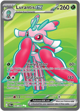 Lurantis ex (096/084) - Holofoil [ME05 Pitch Black]