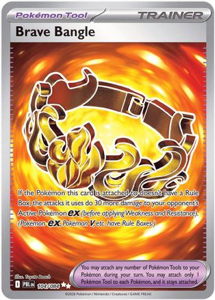 Brave Bangle (104/null) - Holofoil [ME05 Pitch Black]