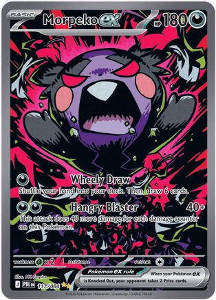 Morpeko ex (117/084) - Holofoil [ME05 Pitch Black]