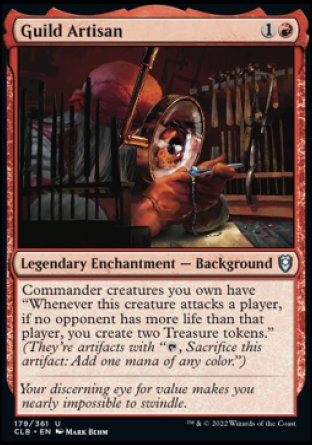 Guild Artisan [Commander Legends: Battle for Baldur's Gate] - Magic: The Gathering - Card Brawlers | Quebec | Canada |