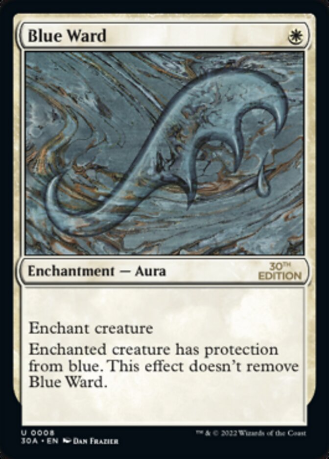 Blue Ward [30th Anniversary Edition] - Magic: The Gathering - Card Brawlers | Quebec | Canada |