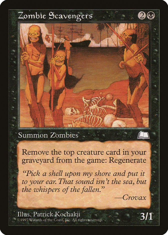 Zombie Scavengers [Weatherlight] - Magic: The Gathering - Card Brawlers | Quebec | Canada |
