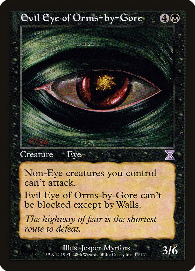 Evil Eye of Orms-by-Gore [Time Spiral Timeshifted] - Magic: The Gathering - Card Brawlers | Quebec | Canada |