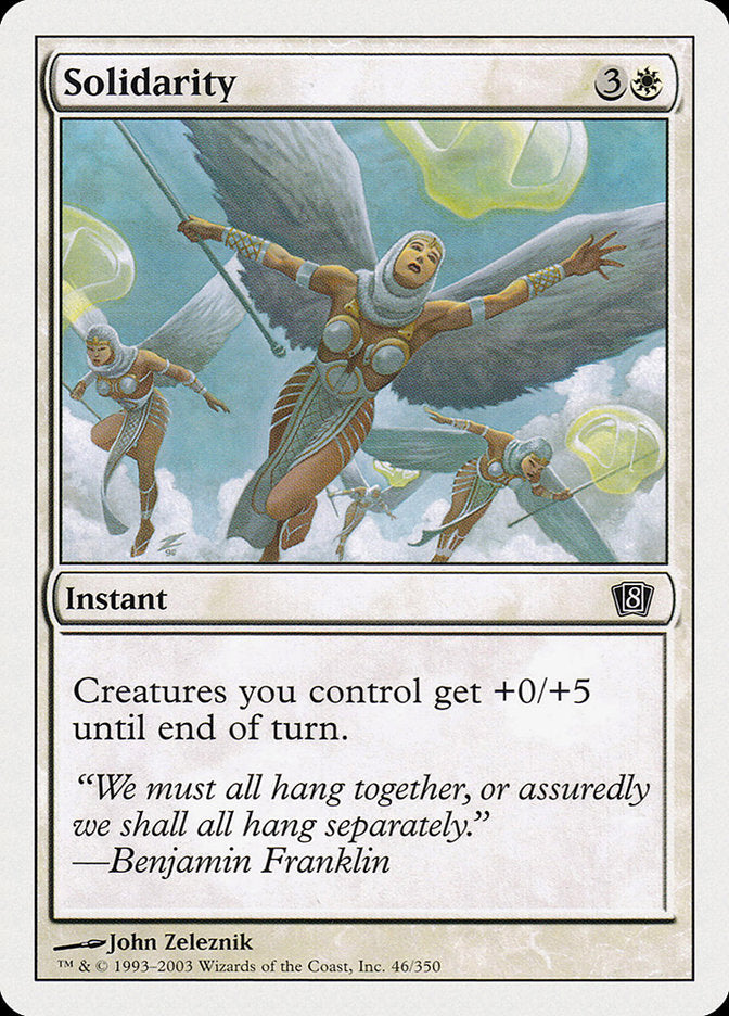 Solidarity [Eighth Edition] - Magic: The Gathering - Card Brawlers | Quebec | Canada |
