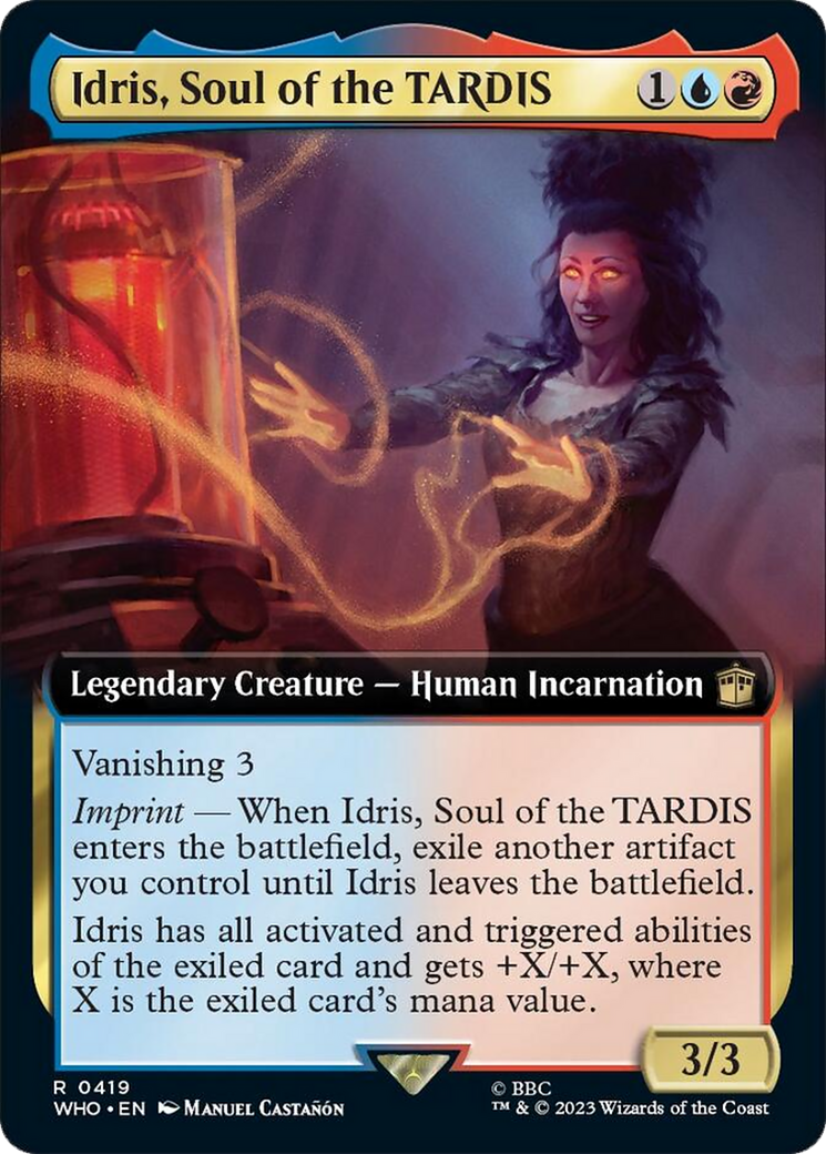 Idris, Soul of the TARDIS (Extended Art) [Doctor Who] - Magic: The Gathering - Card Brawlers | Quebec | Canada |