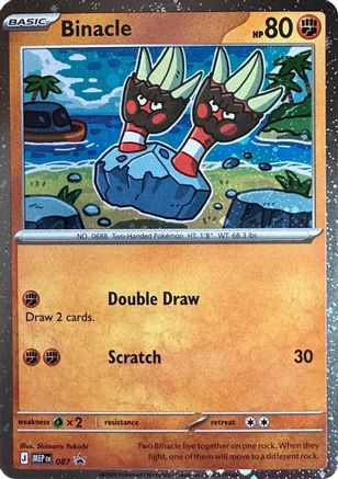 Binacle (087/null) - Holofoil [ME Mega Evolution Promo]