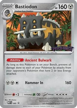Bastiodon (085/null) - Holofoil [ME Mega Evolution Promo]