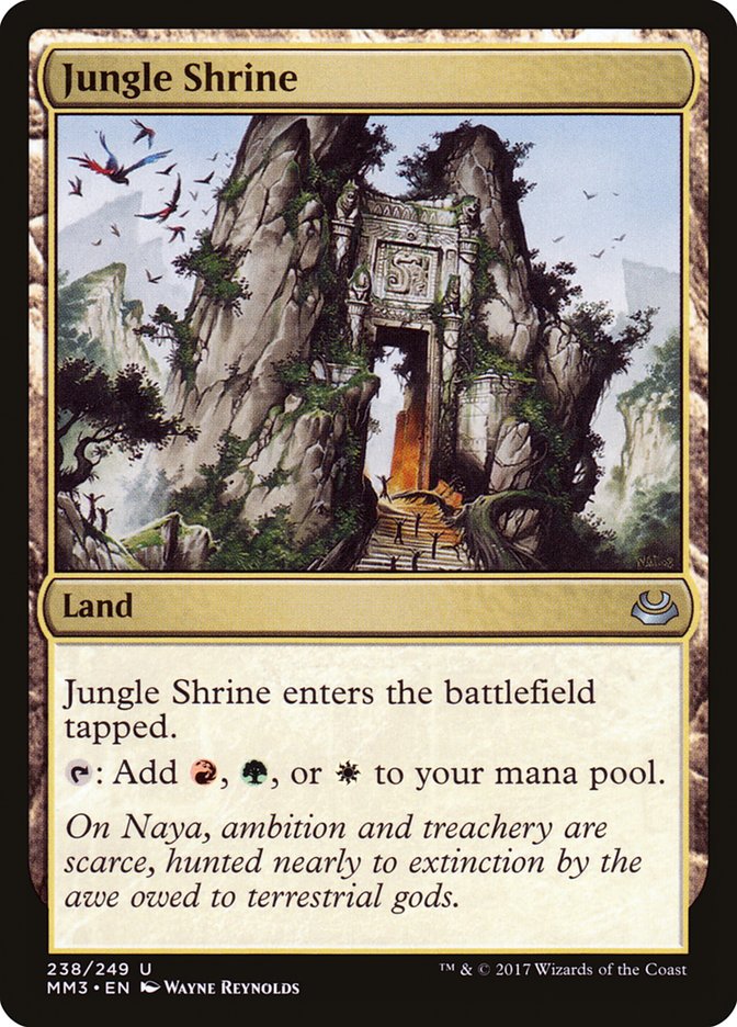 Jungle Shrine [Modern Masters 2017] - Magic: The Gathering - Card Brawlers | Quebec | Canada |