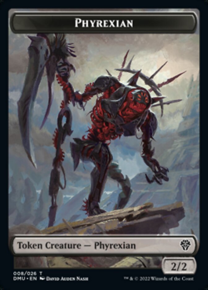Phyrexian // Ornithopter Double-Sided Token [Dominaria United Tokens] - Magic: The Gathering - Card Brawlers | Quebec | Canada |