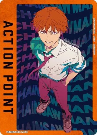 Action Point Card (AP01) (UE22BT/CSM-1-AP01) - UE22BT CHAINSAW MAN Foil