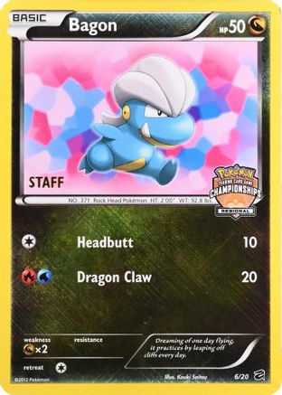 Bagon (006/20) - Holofoil [League & Championship Cards]