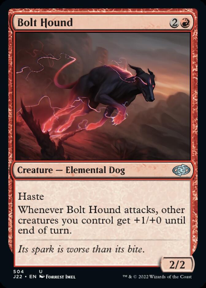 Bolt Hound [Jumpstart 2022] - Magic: The Gathering - Card Brawlers | Quebec | Canada |