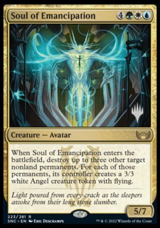 Soul of Emancipation (Promo Pack) [Streets of New Capenna Promos] - Magic: The Gathering - Card Brawlers | Quebec | Canada |