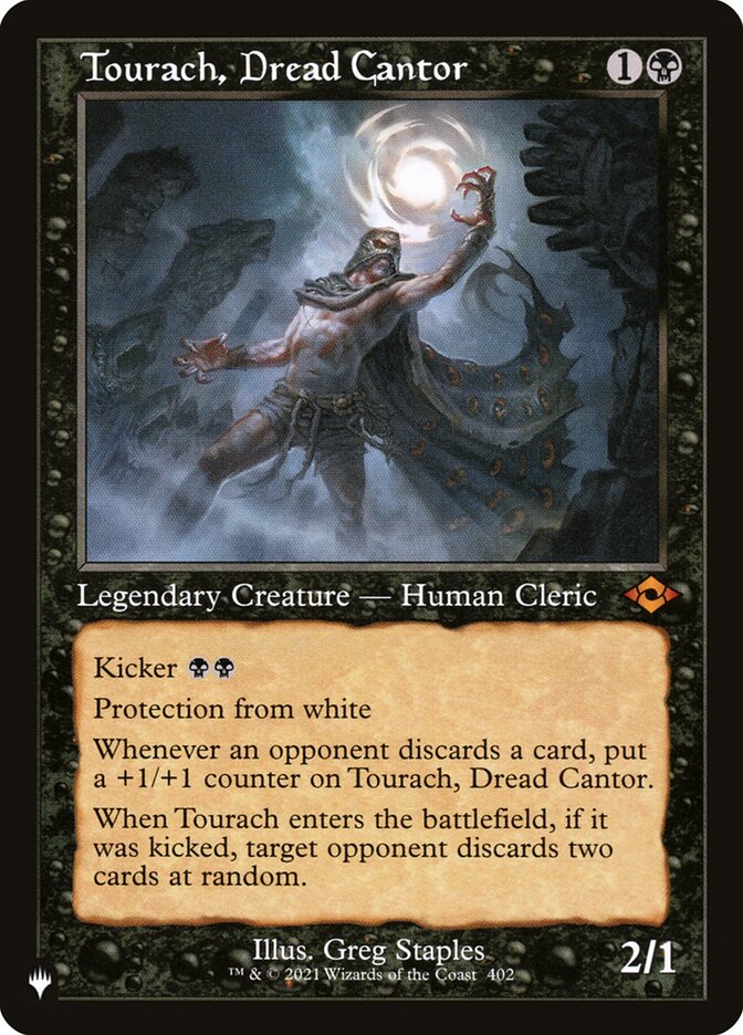 Tourach, Dread Cantor (Retro Frame) [The List] - Magic: The Gathering - Card Brawlers | Quebec | Canada |
