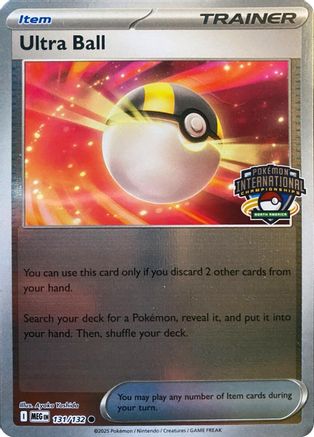 Ultra Ball (131/132) - Reverse Holofoil [League & Championship Cards]