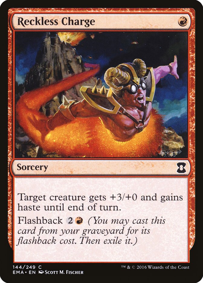 Reckless Charge [Eternal Masters] - Magic: The Gathering - Card Brawlers | Quebec | Canada |