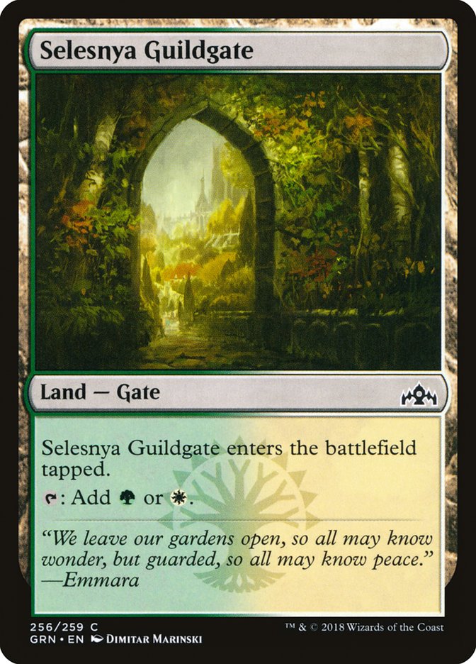 Selesnya Guildgate (256/259) [Guilds of Ravnica] - Magic: The Gathering - Card Brawlers | Quebec | Canada |