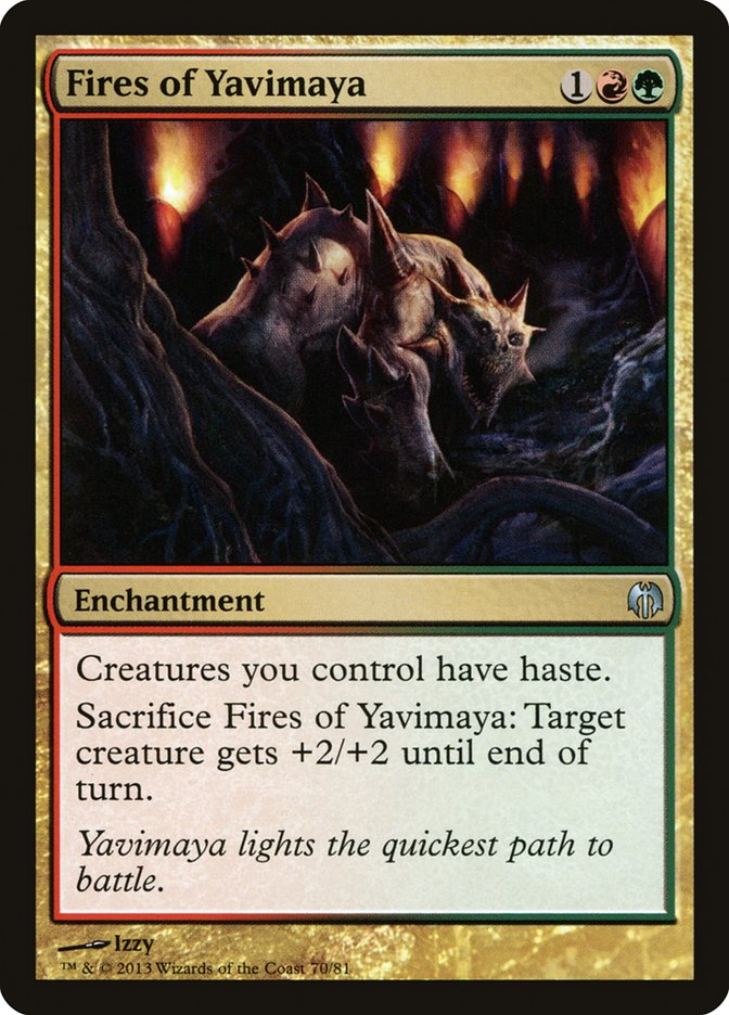 Fires of Yavimaya [Duel Decks: Heroes vs. Monsters] - Magic: The Gathering - Card Brawlers | Quebec | Canada |