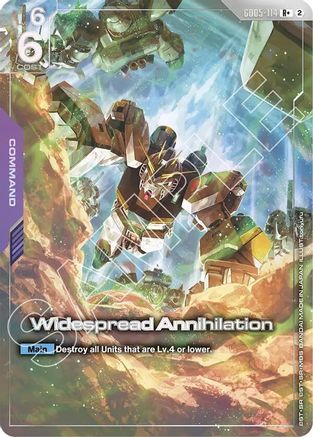 Widespread Annihilation (R+) (GD05-114) - Freedom Ascension Holofoil