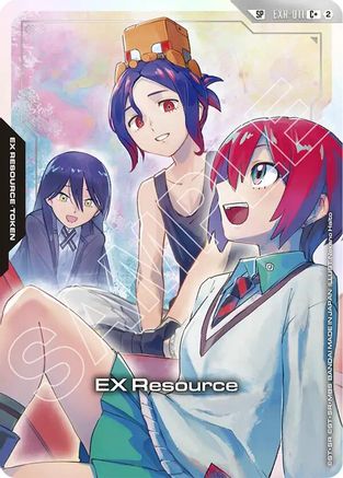EX Resource (EXR-002) (C+) (SP) (EXR-002) - Freedom Ascension Holofoil