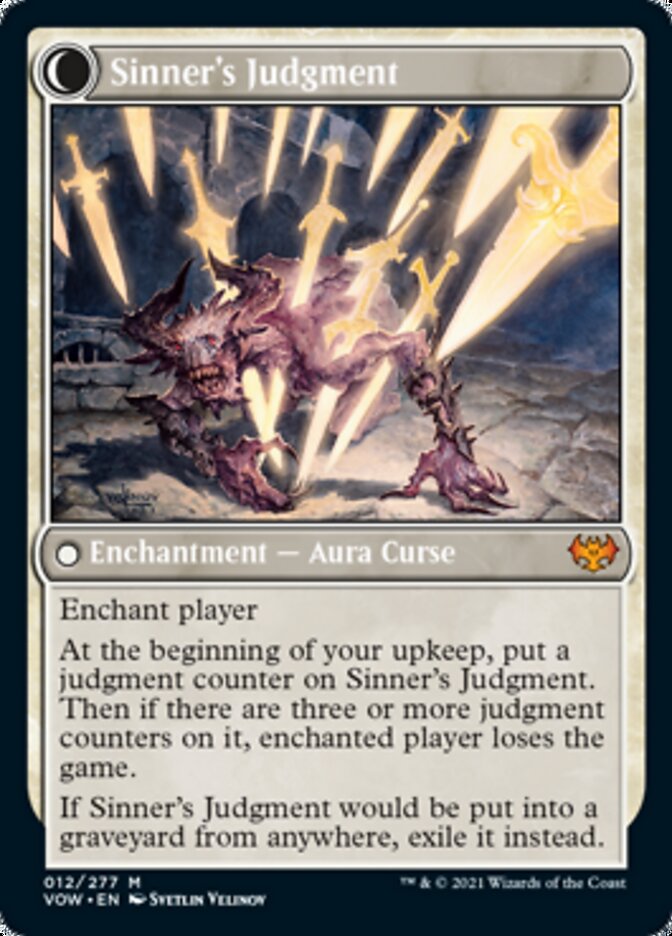 Faithbound Judge // Sinner's Judgment [Innistrad: Crimson Vow] - Magic: The Gathering - Card Brawlers | Quebec | Canada |