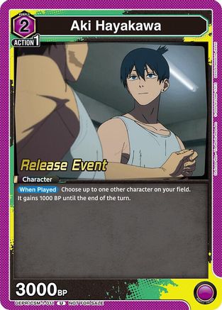 Aki Hayakawa (011) (UE22BT/CSM-1-011) - UE22BT CHAINSAW MAN Release Event
